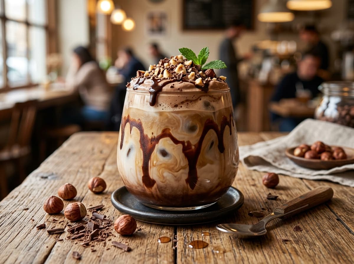 Choco Hazelnut Latte